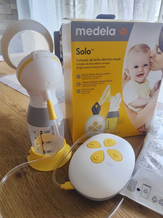 Bomba elétrica extratora leite Medela Solo