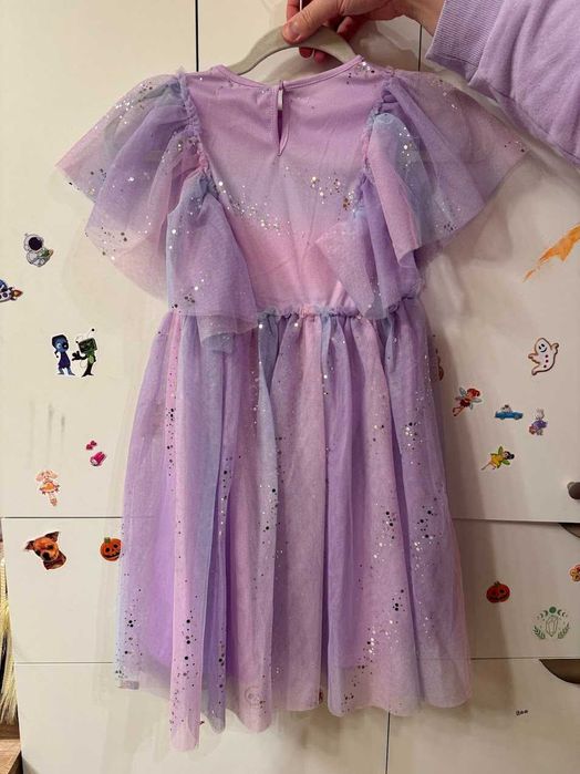 Новорічна сукня Sinsay вживана з блискітками 140 (134) на дівчинку