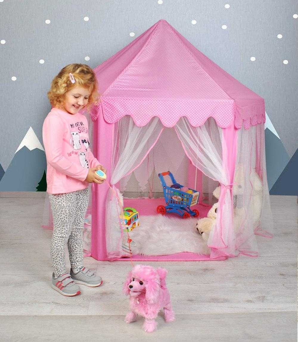 Палатка дитяча ігрова Kruzzel N6104 - рожевий намет