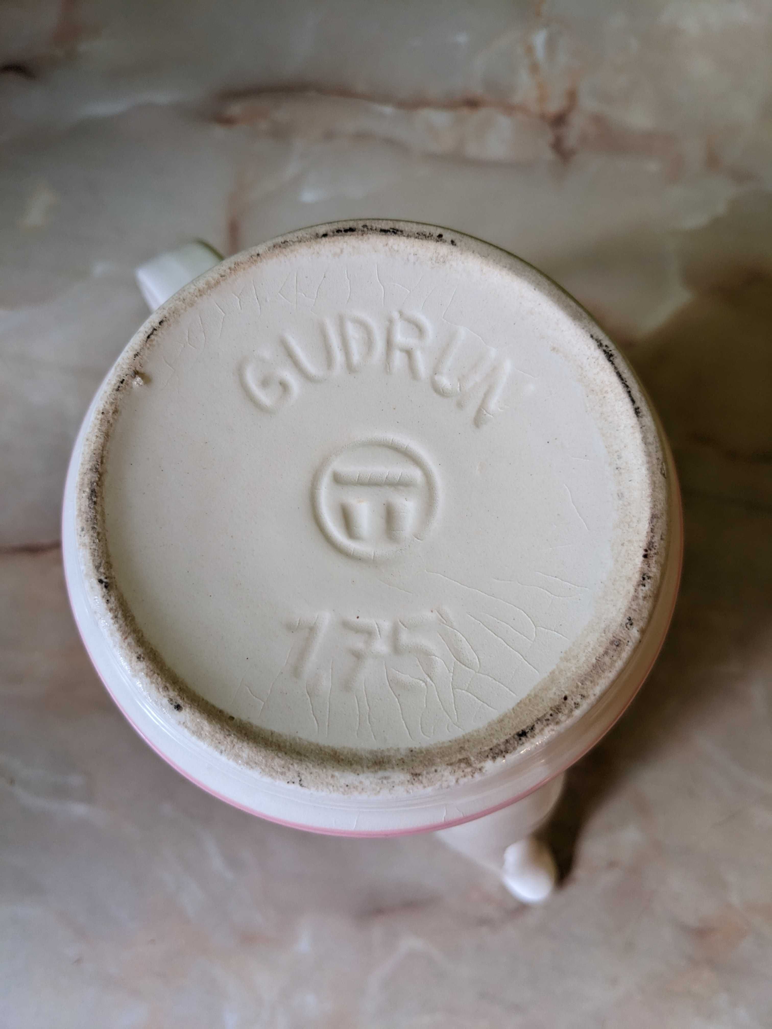 Czajnik ceramiczny PRL / Gudrun / 1,75