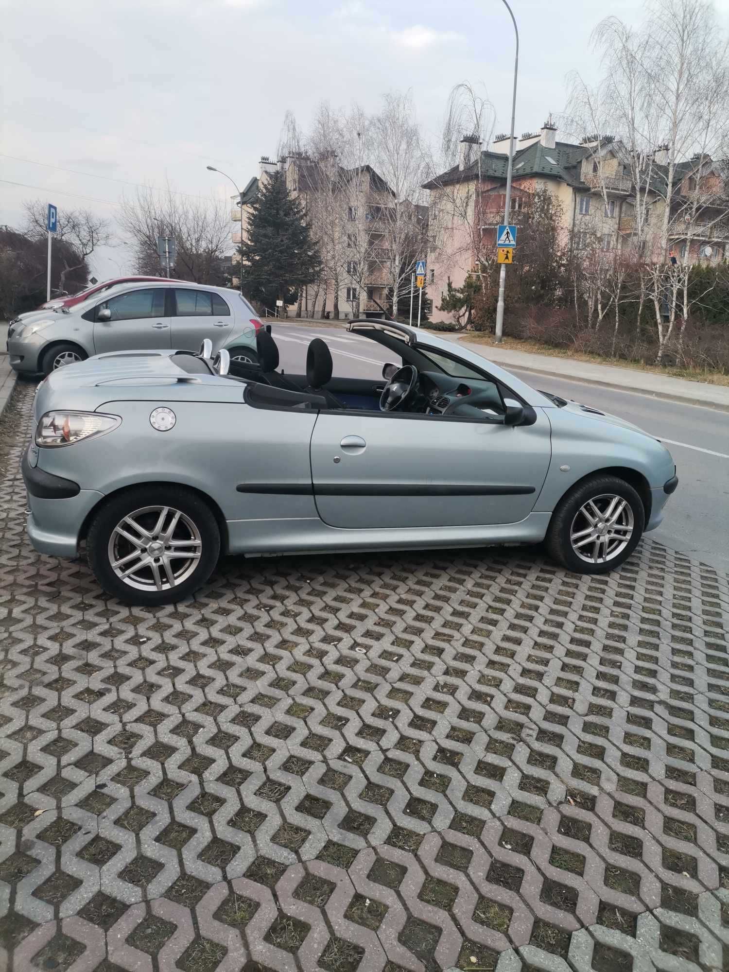 Peugeot 206 CC Cabrio 1,6 benzyna
