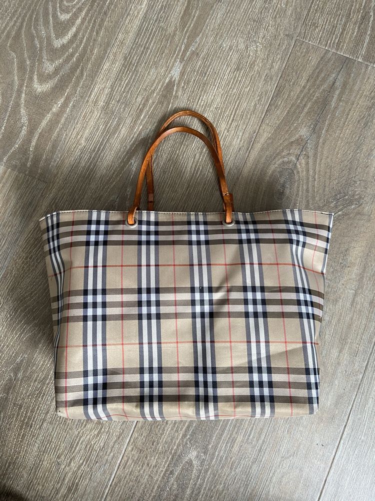 Сумка burberry nova check tote bag