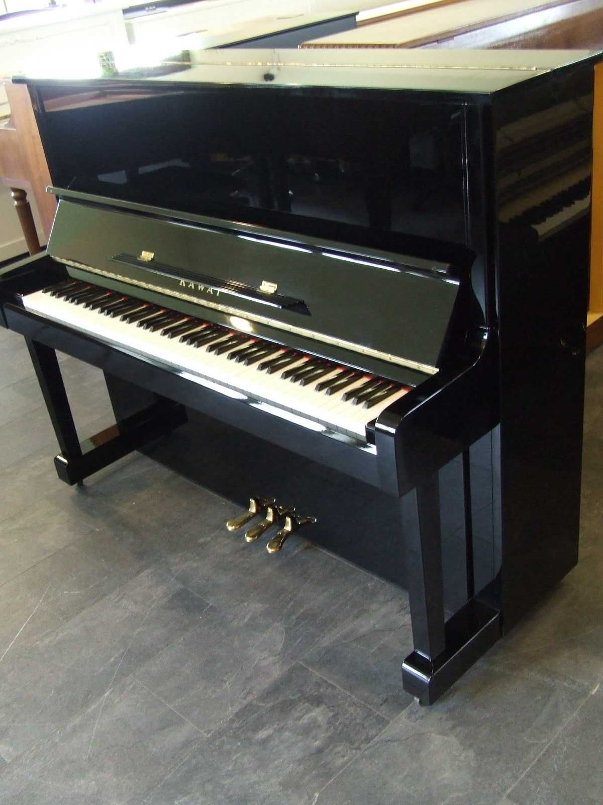 Pianino Kawai mod KS-1F, 123 cm wysok., czarne z moderatorem