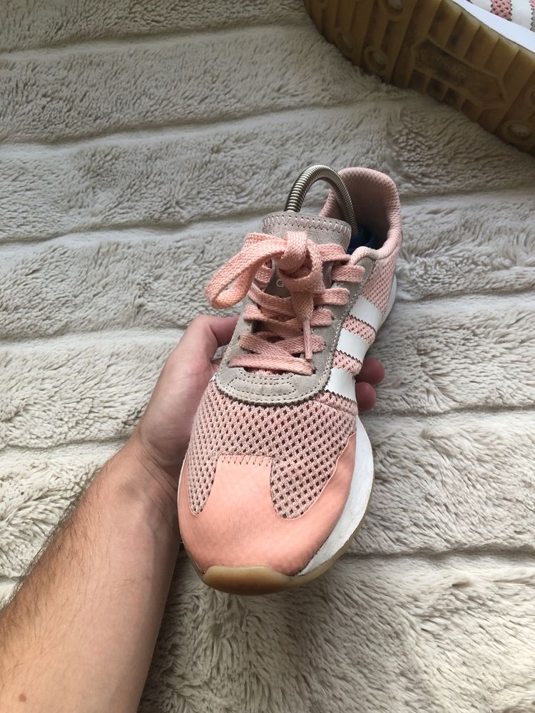 PINK | 39⅓ 24.5см ADIDAS Flashback Made in India женские кроссовки