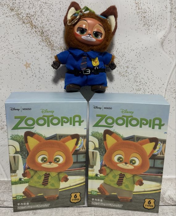 Zootopia Зверополіс Labubu Зоотопія Брелок Disney