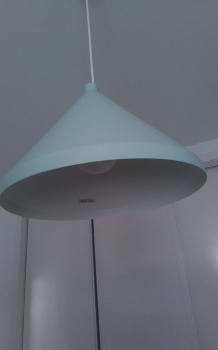 Candeeiro azul bebé