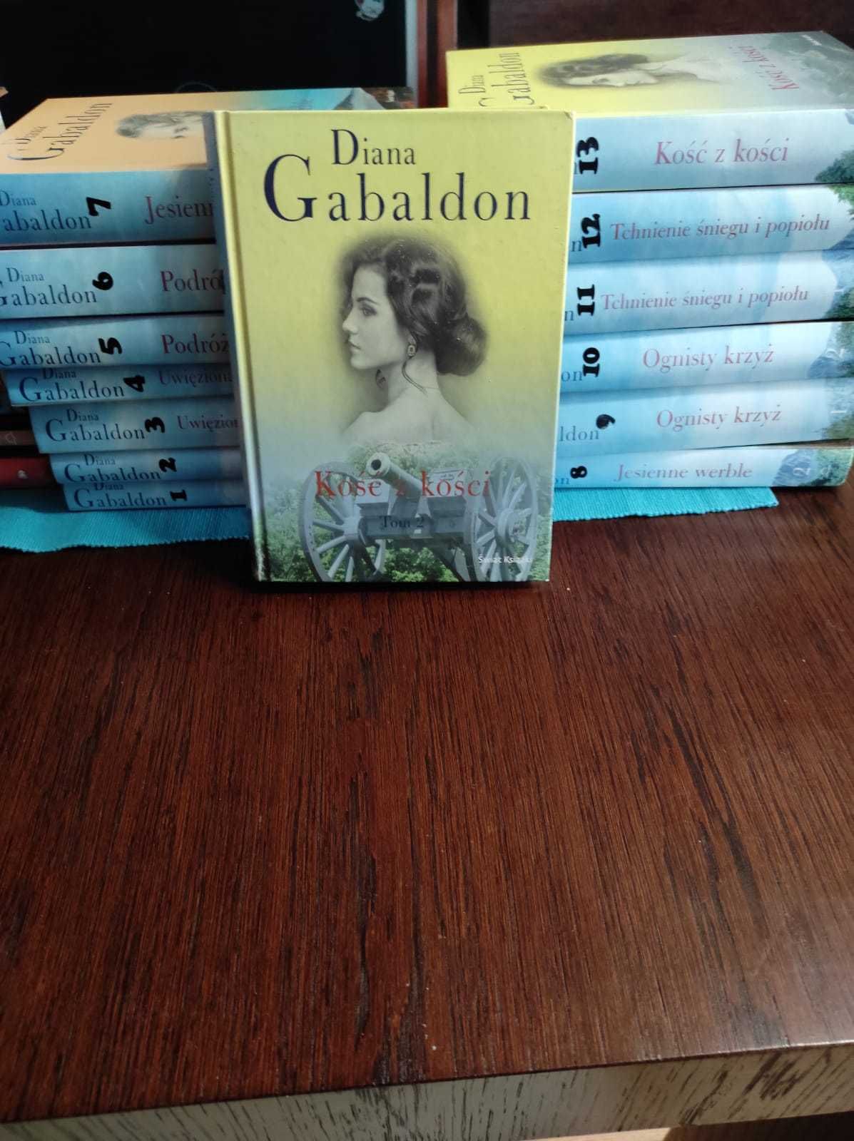 Diana Gabaldon OBCA Tomy 1-14 Twarda oprawa stan bardzo dobry.