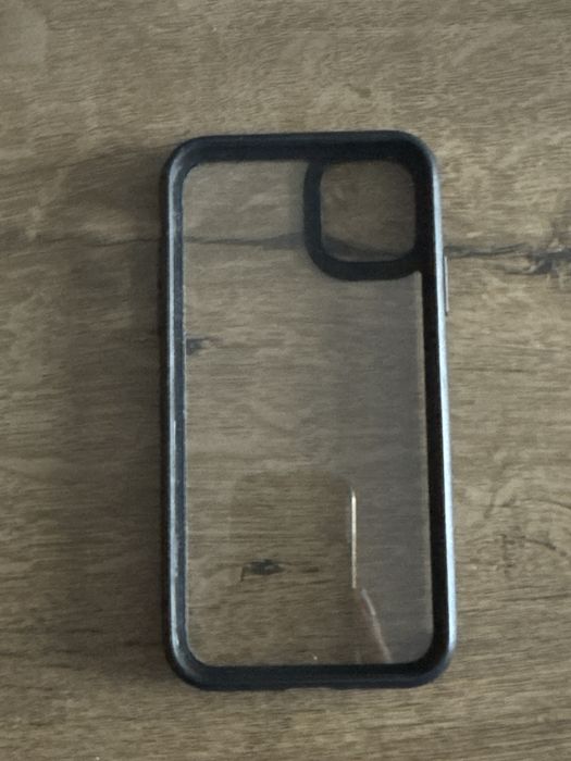 Etui Spigen Iphone 12 / 12 Pro twarde przezroczyste czarne