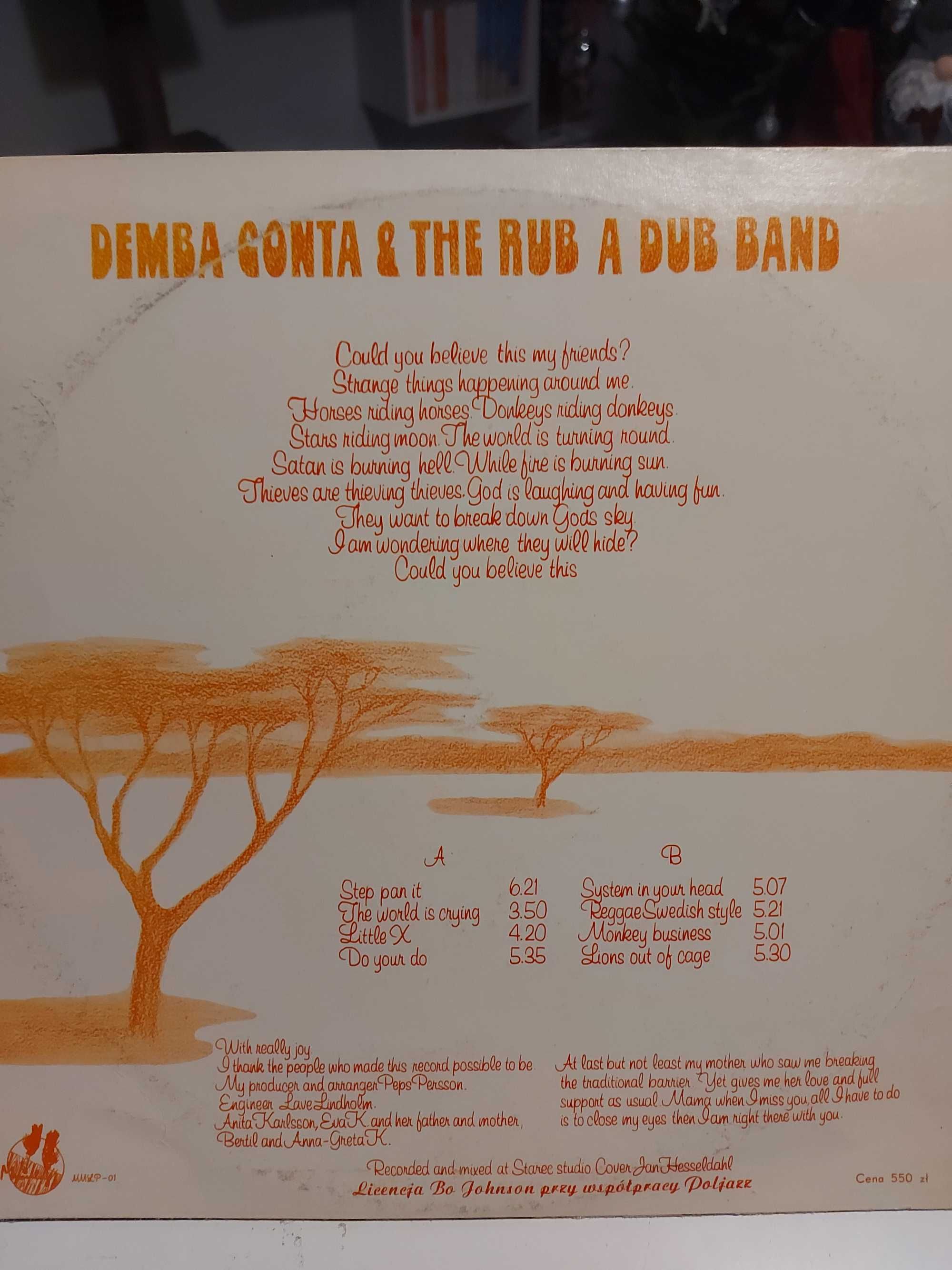 Winyl Demba Conta - " Monkey business "