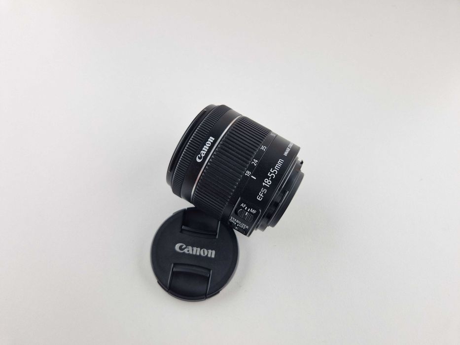REZERWACJA Obiektyw Canon 18-55mm 1:4-5.6 IS STM EF-S - cichy i szybki