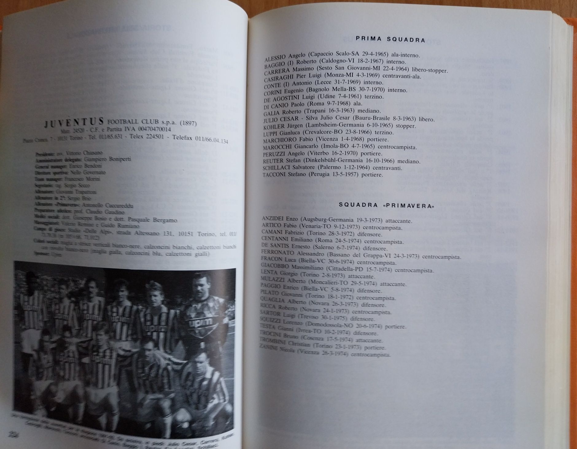 Futebol em Itália - Anuário 1991/1992 (Livro - 650 páginas)