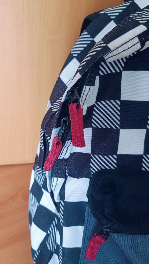 Plecak CoolPack czarno biała krata