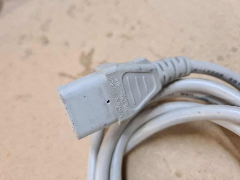 Kabel przewód zasilający komputer drukarka monitor UPS i inne 1,8m 10A