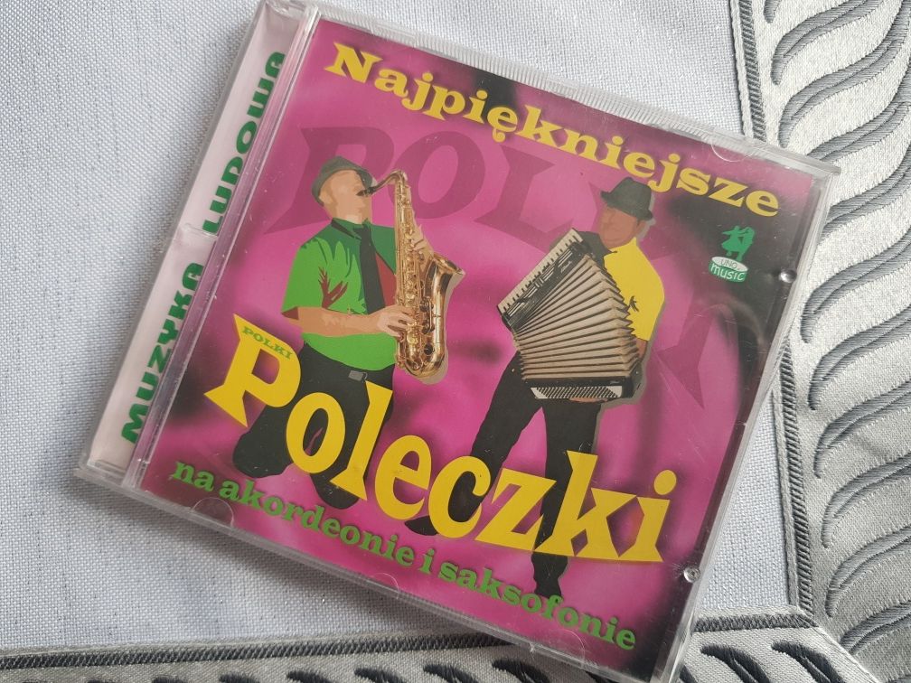 Polki i poleczki na akordeonie i saksofonie - płyta CD