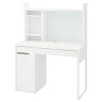IKEA Micke 105x50 białe biurko z nadstawką