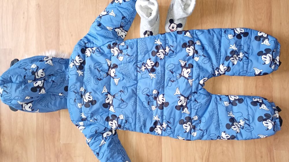 Ciepły zimowy kombinezon 86