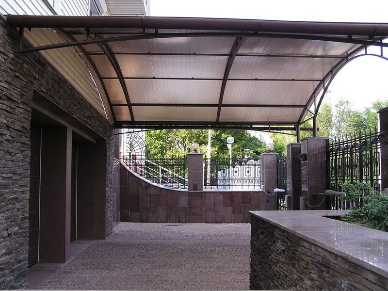 Poliwęglan komorowy 10mm 16mm 2,1x6m / 7m / 4m dymiony brąz