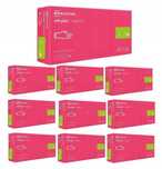 Rękawice Nitrylowe 100 Szt. 7-S Nitrylex Magenta - 10 Szt.