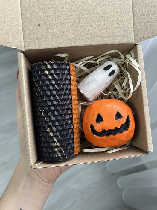 Свічки, декор, подарунковий набір «Геловін»