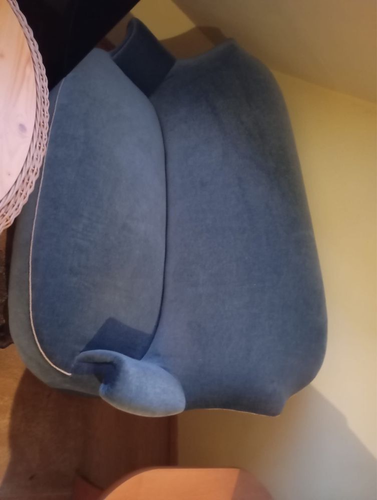 Sofa i 4 fotele lata 50te oryginalna tapicerka