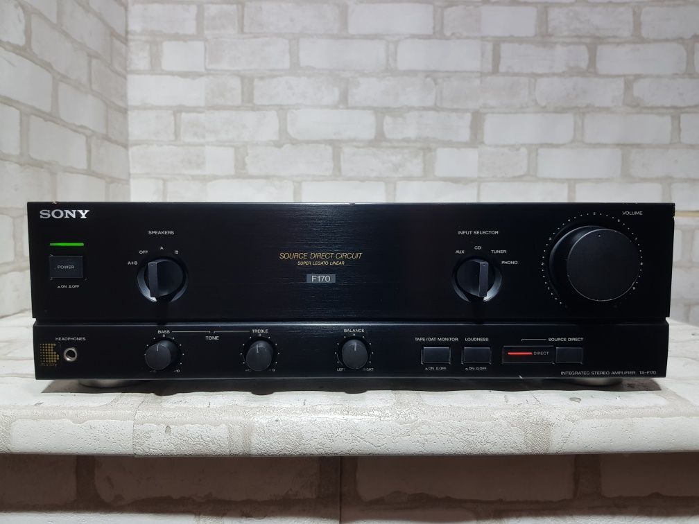 Стерео підсилювач SONY TA-F170, 2*50 Вт, б/в з Німеччини+1.