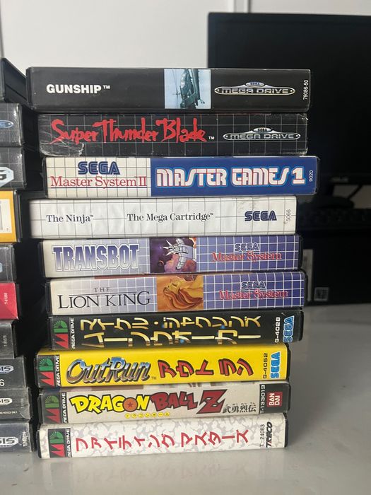 Jogos sega mega drive, Genesis, japoneses