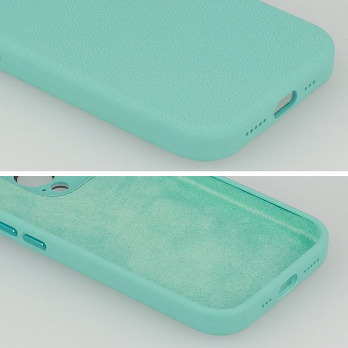 Tel Protect Lichi Soft Case Do Iphone 15 Pro Max Niebieski