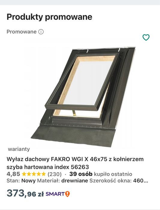 Okna dachowe, kołnierze, wylaz i markizy.