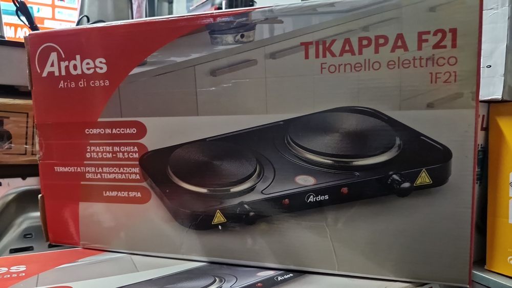 Fogao eletrico portátil 2 discos