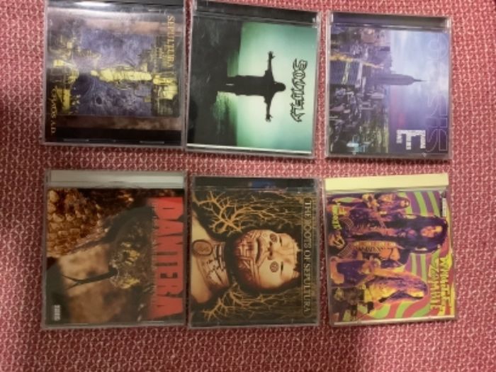 CDs metal - rock - outros