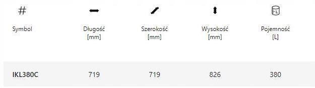 Kompostownik ogrodowy 380L mrozoodporny czarny