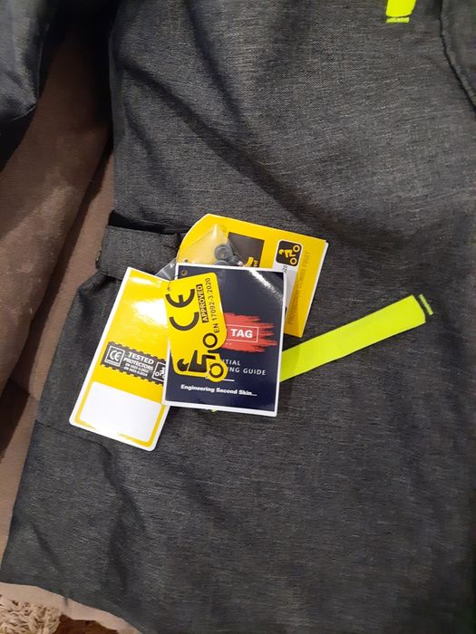 Casaco motard estilo touring tamanho L