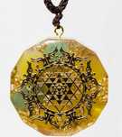 Wisiorek Naszyjnik Amulet Awenturyn Topaz Prezent Piękny Talizman