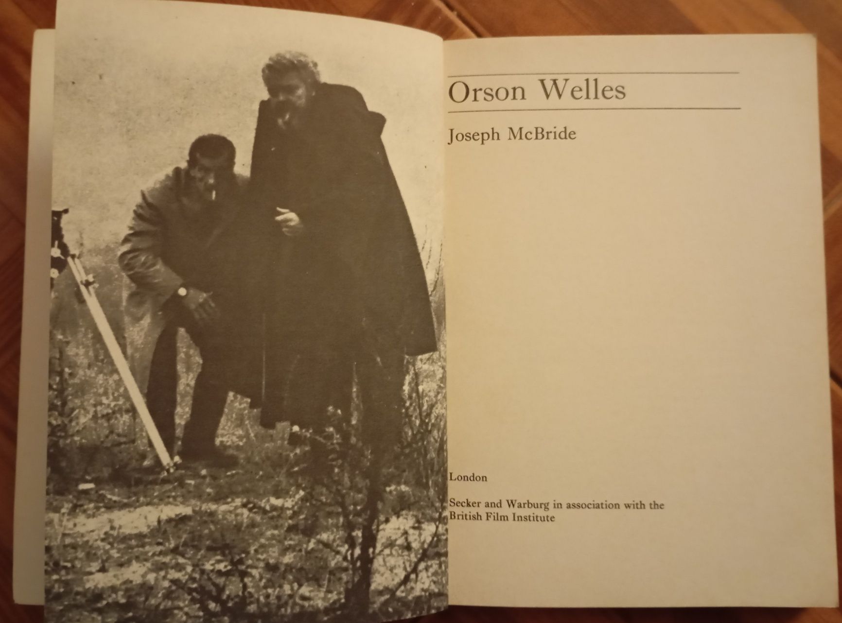 Livro Cinema One Orson Welles