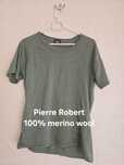 T-shirt Pierre Robert-L-100% merino wool