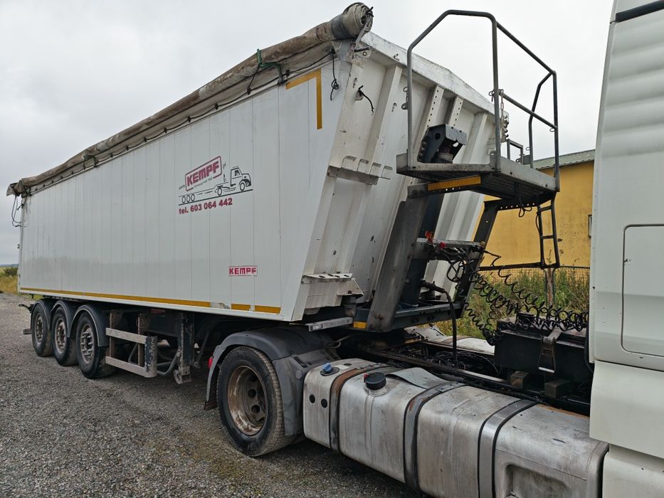 Naczepa wywrotka Kempf 43m3 rok 2013 krajowa , Stas, benalu, Bodex,