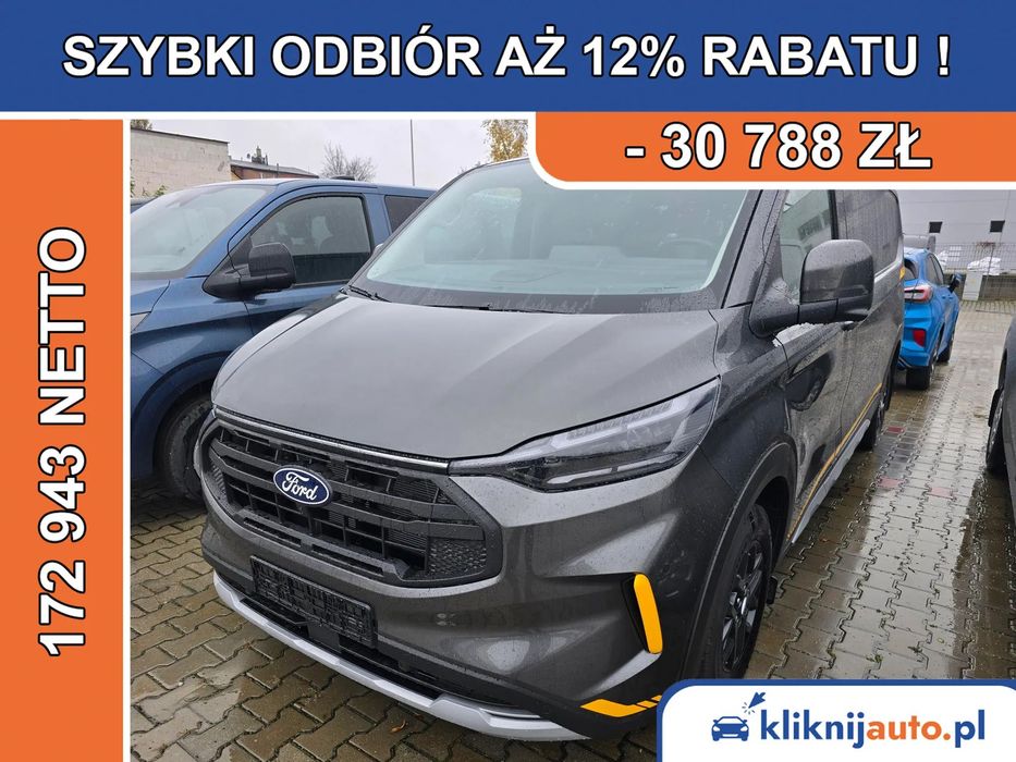 Ford Transit Custom  | Van Trail | 2.0 Ecoblue 170KM | Automat | 4x4 | 320 L2