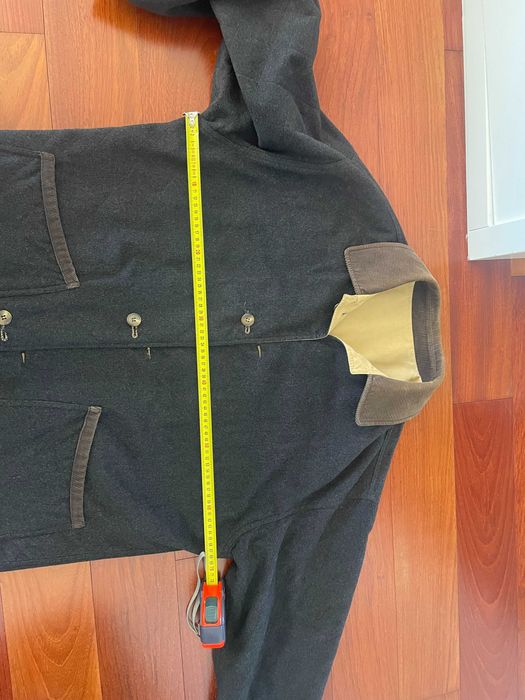 Casaco Parka - cinzento escuro com forro em bege