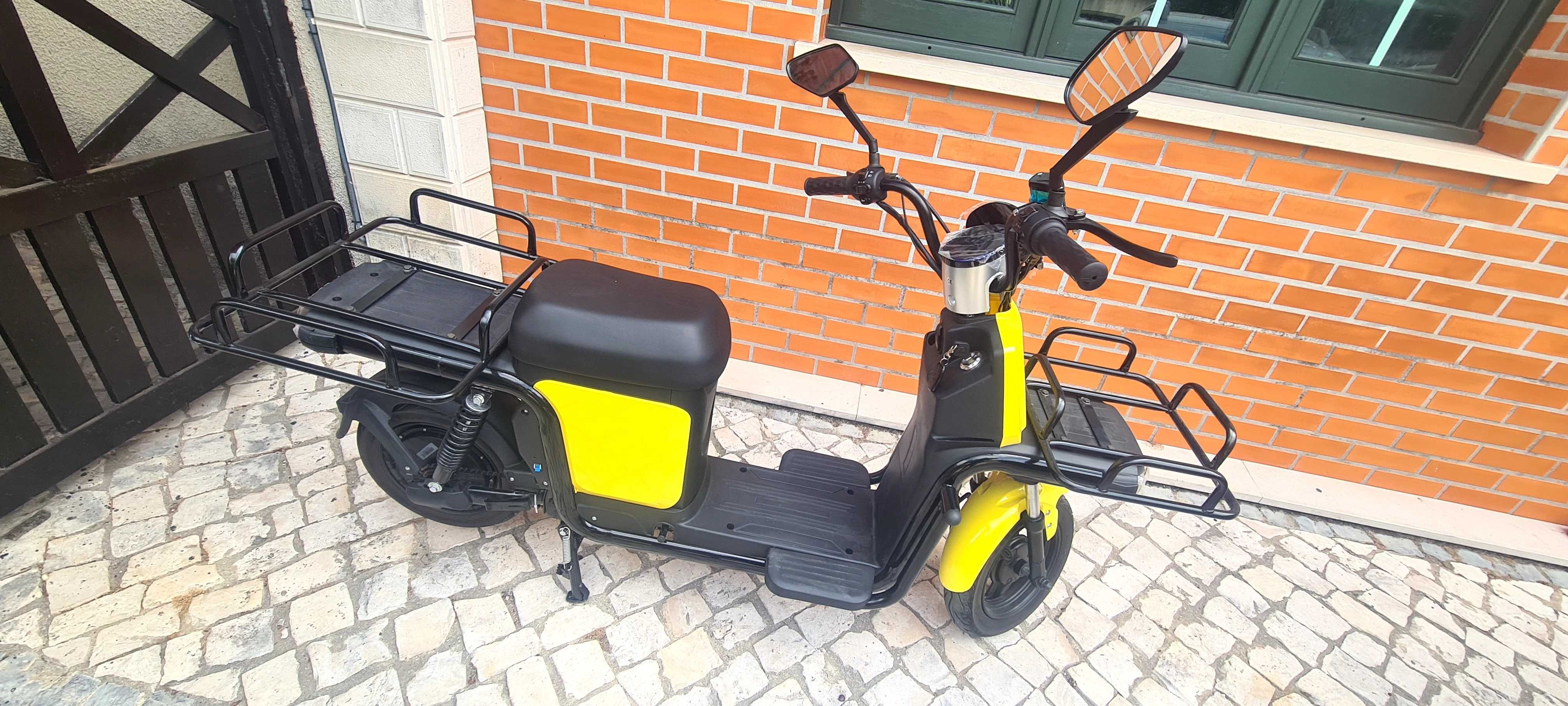 Scooter Elétrica  (Usada como nova ainda com plásticos de compra)