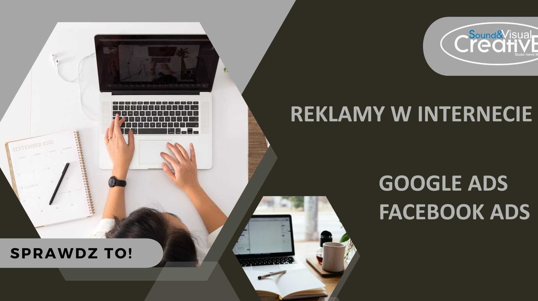 Reklama Google Ads Adwords oraz Facebook Ads