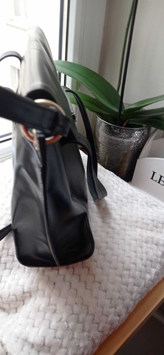 Torebka Damska Radley London Oryginalna Skórzana Czarna Nowa