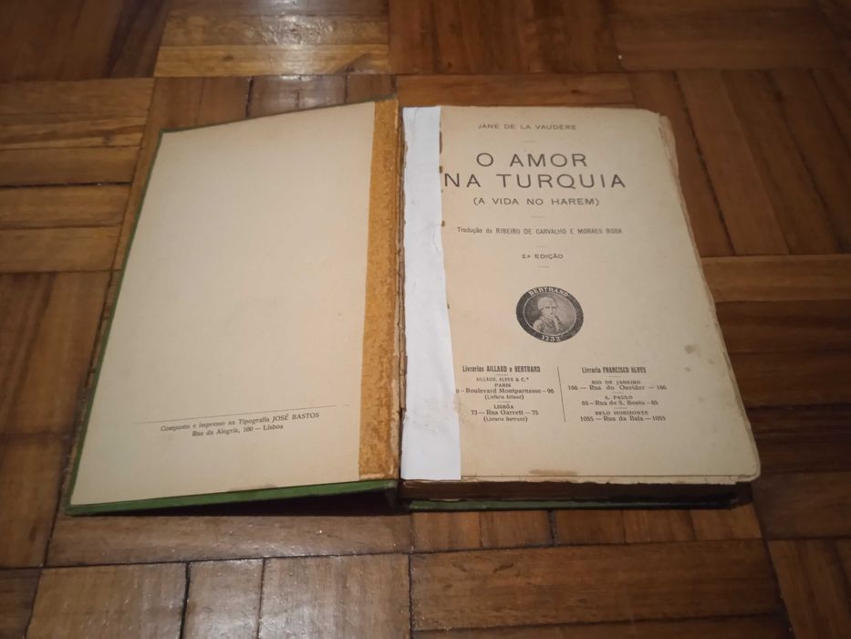 O Amor na Turquia (A Vida no Harem) - Jane De La Vaudére