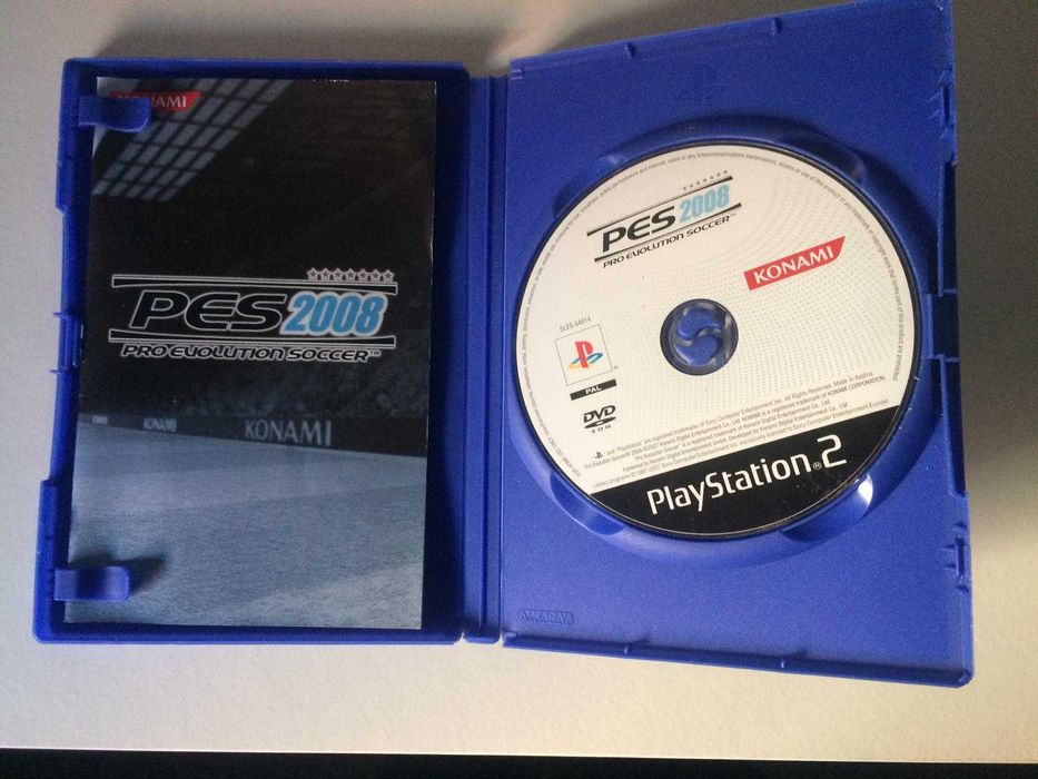 PES 2008 – Jogo PS2 – Completo!
