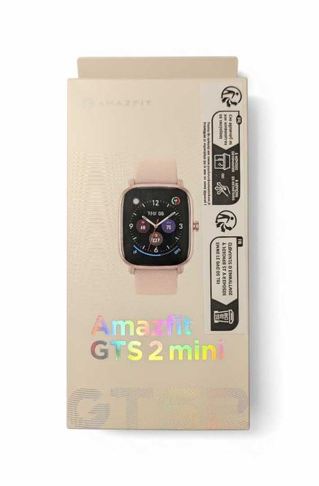 Smartwatch Amazfit GTS 2 mini Rosa | Excelente Estado c/ Caixa