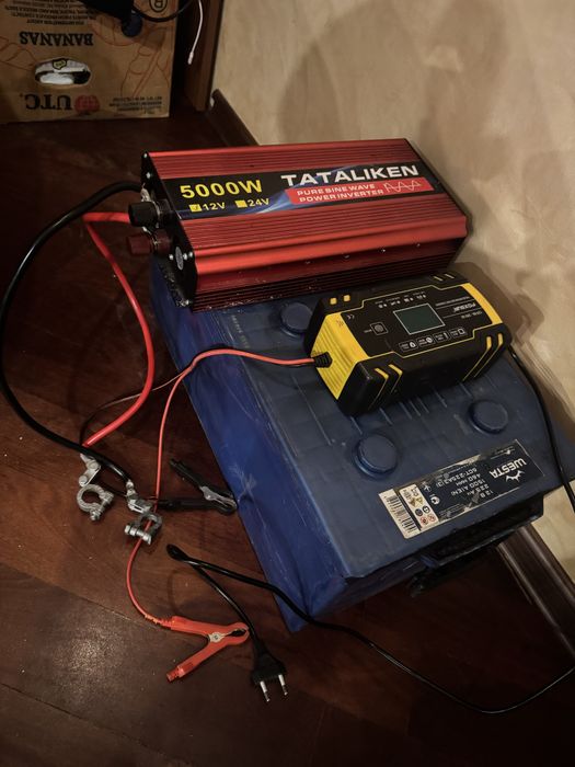 Комплект резервного живлення 12В-220В