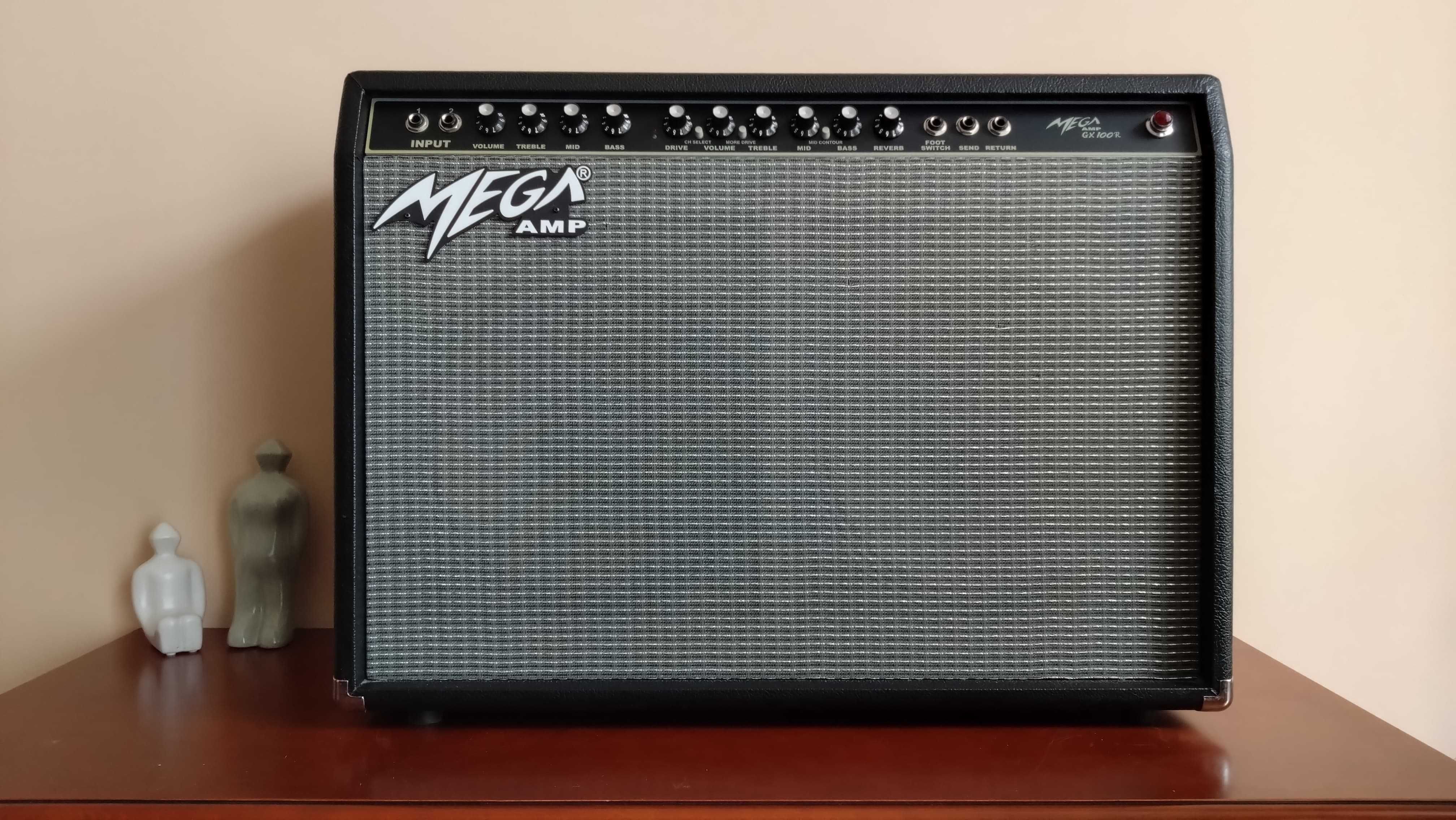 wzmacniacz, Combo, Mega AMP GX100R jak nowy, Okazja, jak Fender