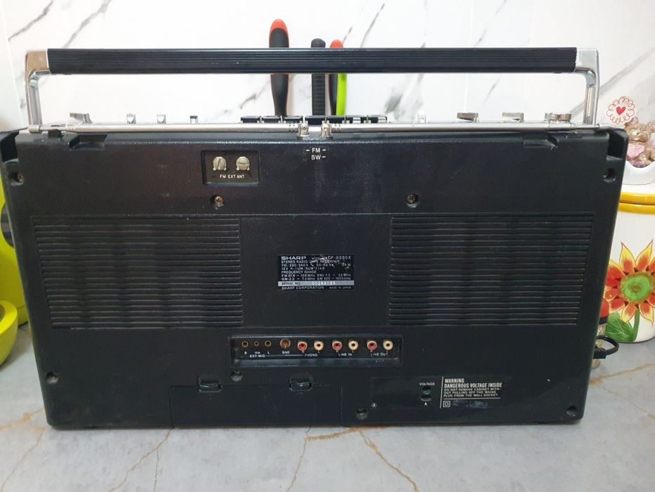 Radiomagnetofon Sharp gf 8585 vintage