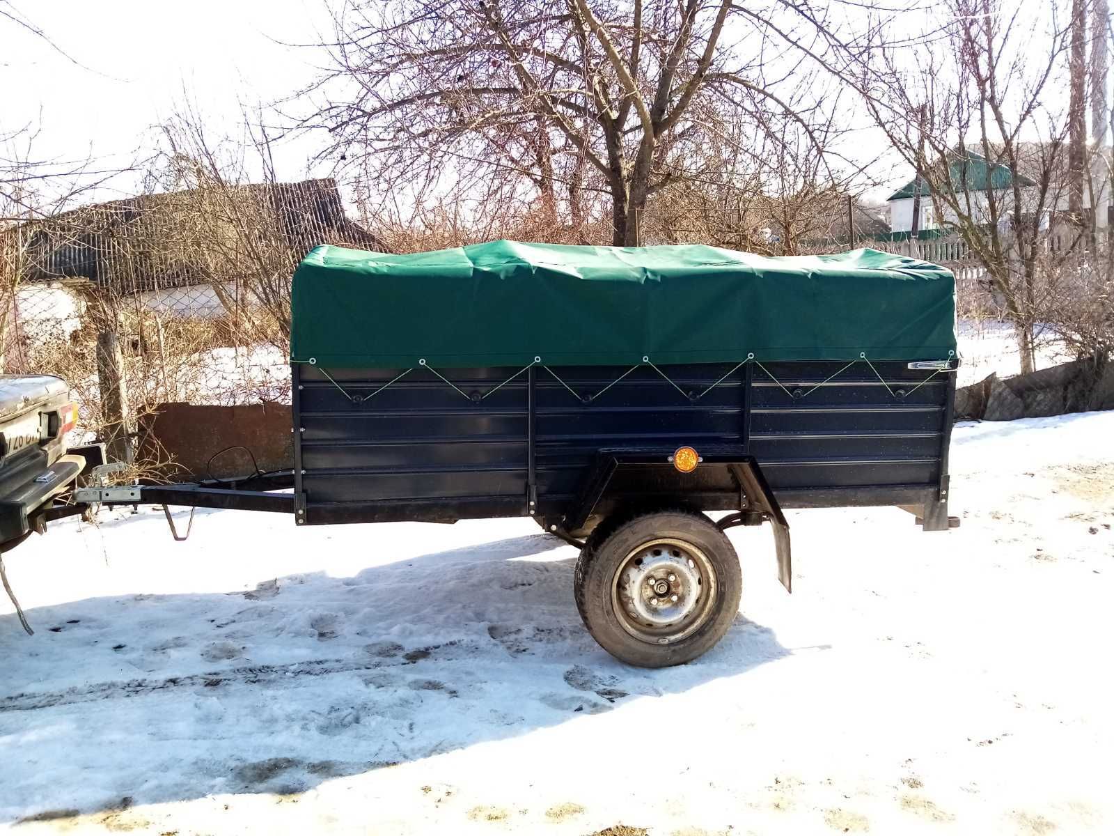 Прицеп   для ЗСУ и Запорожцев по минимальной цене Тент в подарок