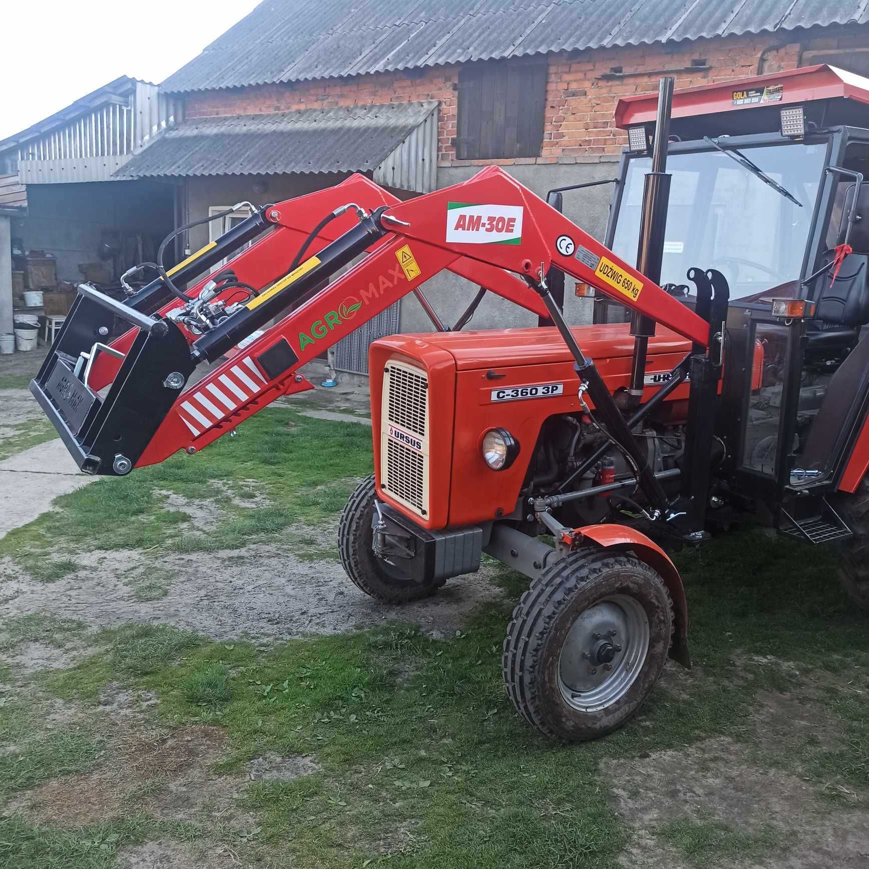 Tur Ładowacz Euroramka 3sekcje Wol Met 2b / AGRO MAX AM 30E 330 360 MF