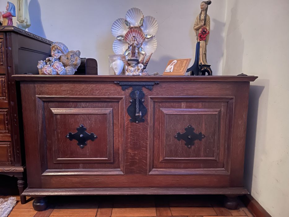 Baú madeira vintage